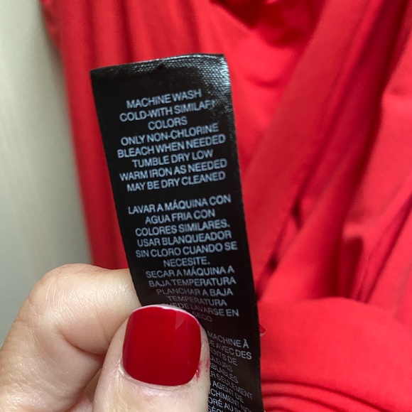 Asymmetrical top with metal detail on shoulder - Picture 5 of 5